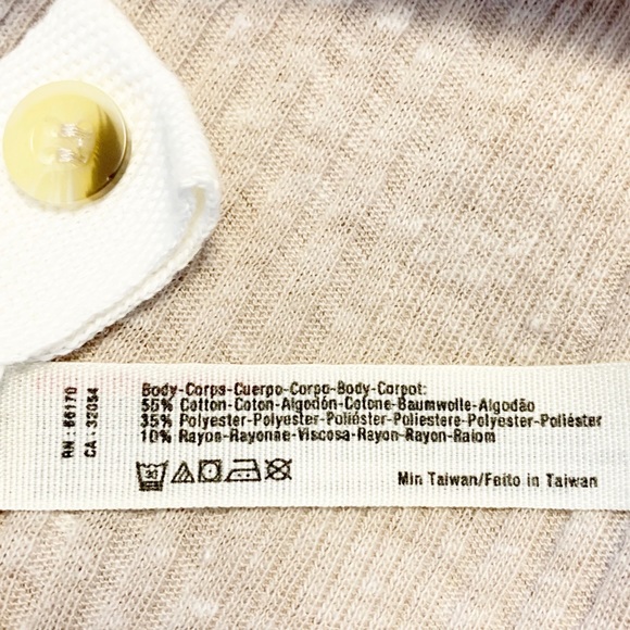 Free People Beach Tan Hi Low Ribbed Cardigan XS - Picture 6 of 7